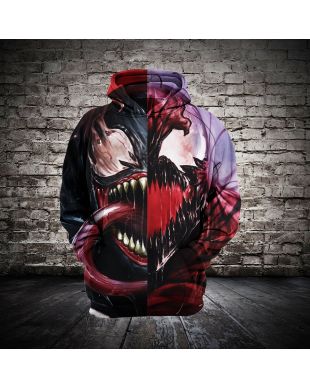 Venom Spiderman Series S Hoodie Comfort Wear Urban Style