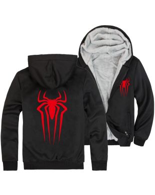 Spiderman Movie Series Spiderman Sign Super Cool Spiderman Hoodie Streetwear