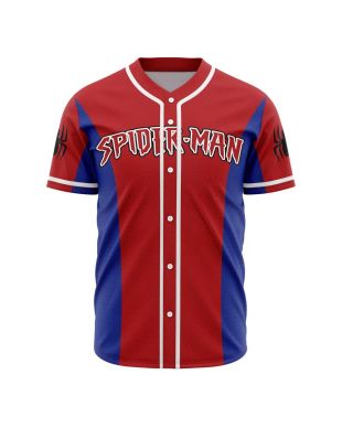 Spiderman Marvel Baseball Jersey