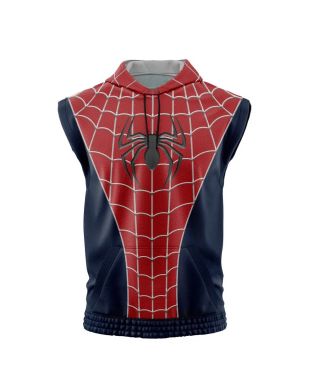 Spiderman Marvel Sleeveless Hoodie