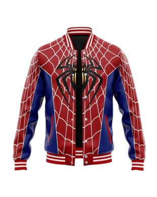 Spiderman Turn off The Dark Marvel Varsity Jacket