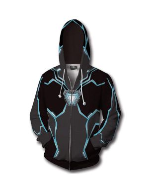 Iron Man Superhero Iron Man Fashi Marvel Inspired Hoodie Everyday Wear