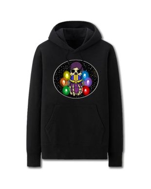 Avengers Solid Color Death Infini Marvel Inspired Hoodie Solid