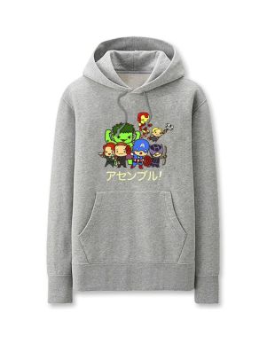 Avengers Solid Color Super Hero A Marvel Inspired Hoodie Solid