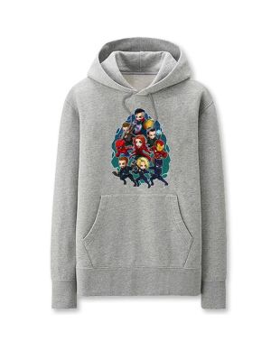 Avengers Solid Color Super Hero I Marvel Inspired Hoodie Solid