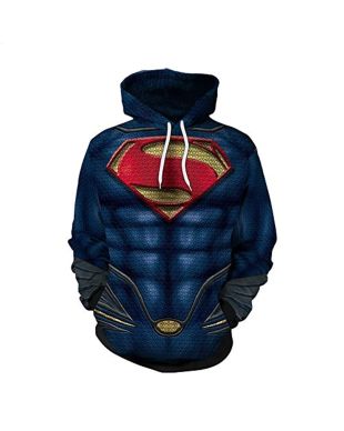 Avengers The Avengers Superman Pu Marvel Inspired Hoodie
