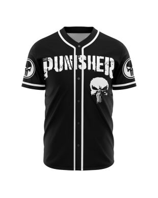 The Punisher Marvel Baseball Jersey