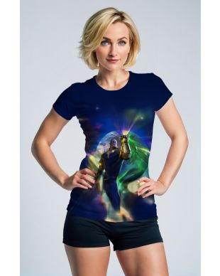 Dark Blue Thanos Infinity Gauntlet T‑Shirt