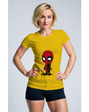 Mini Merc Graphic Apparel – Bright Yellow T‑Shirt