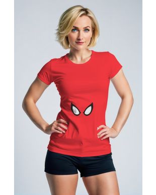 Web Vision Minimalist Apparel – Bold Red T‑Shirt