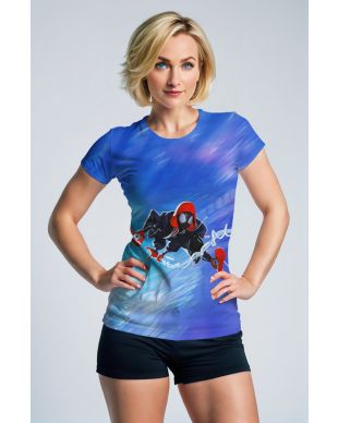 Urban Swing Graphic Tee – Blue Hero Edition