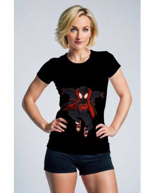 Black Spider Jump T‑Shirt