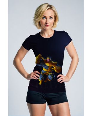 Dark Blue Thanos T-Shirt – Comic Power Pose