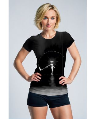 Black Warrior Spirit Tee – Glow in the Darkness