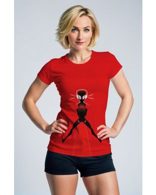 Red Spider Motion Graphic Tee – Bold Youth Fit