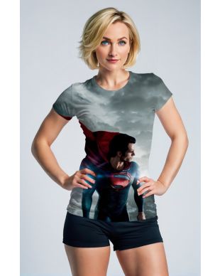 Superman Sky Sentinel T-Shirt – Cape in the Wind