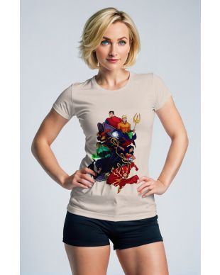 Justice League Dynamic Strike T-Shirt – Action Unleashed