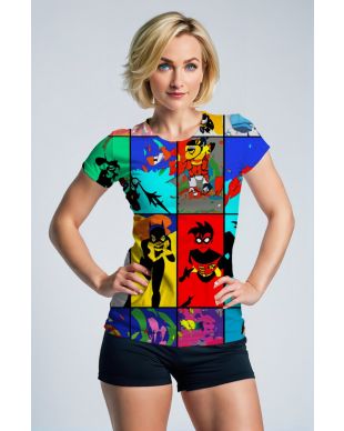 Batman Animated Pop Art T-Shirt – Gotham Splash