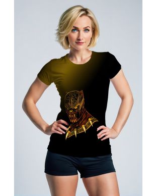 Black Panther Gold Power T-Shirt