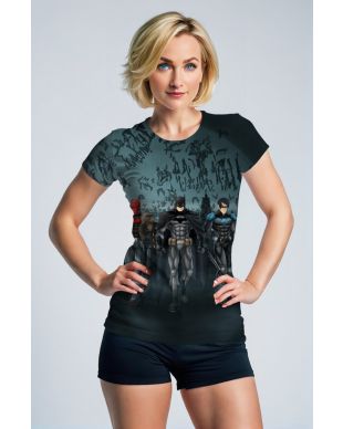 Legacy of the Bat Graphic Tee – Short Sleeve T-Shirt in Charcoal