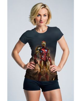 Warzone Flight Tee – Golden Avenger Realism T-Shirt