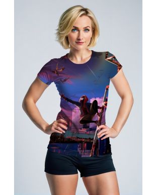 Thunder Trinity Tee – Black Short Sleeve Lightning Tee