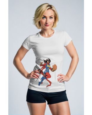 Kamala Khan / Ms. Marvel T-Shirt – Superhero Casual Wear