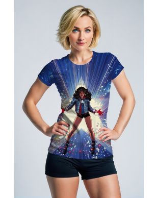 America Chavez T-Shirt – Star-Spangled Hero
