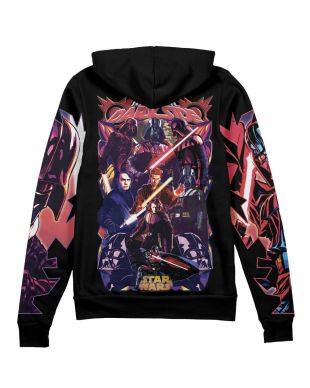 Anakin Skywalker x Darth Vader Star Wars Streetwear Zip Hoodie Jacket