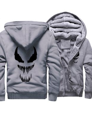 Venom Movie Series Venom Icon Super Cool Black Venom Hoodie Black