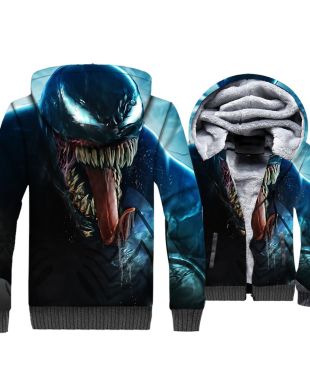 Venom Series Venom Symbi Hoodie Graphic Urban Style