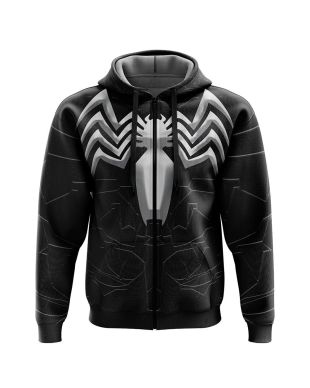 Venom Marvel Comics Zip Hoodie Jacket