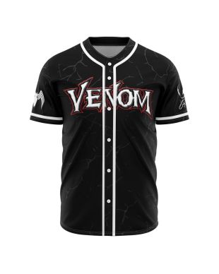 Venom Marvel Baseball Jersey