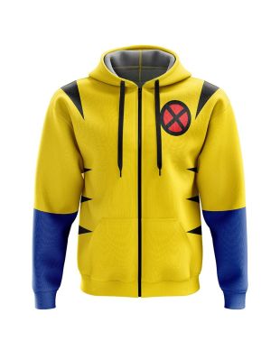 Wolverine Marvel Comics Zip Hoodie Jacket