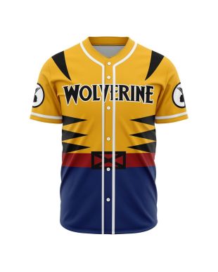 Wolverine Marvel Baseball Jersey