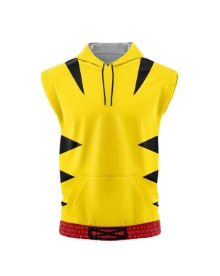 Wolverine Marvel Sleeveless Hoodie