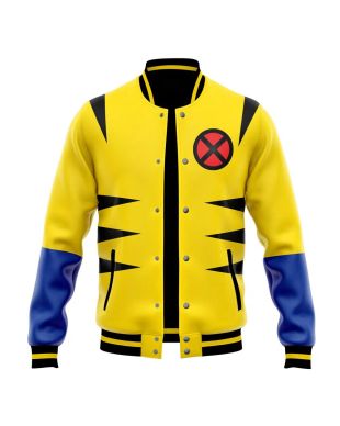X-Men Wolverine Marvel Varsity Jacket