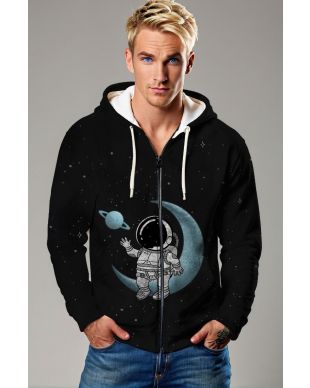 Space Kid Zip Hoodie – Dark Sky Delight Edition