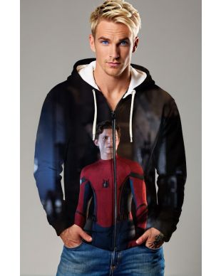 Spider-Man Zip-Up – Red & Blue Resolve