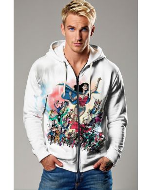 Wonder Woman Heroes Zip-Up – Justice United