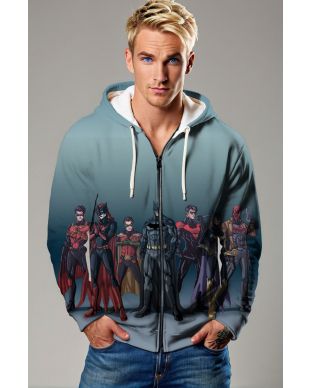 Batman Family Zip-Up – Gotham’s Finest