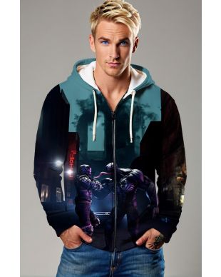 Venom vs Riot Urban Combat Full-Zip Hoodie