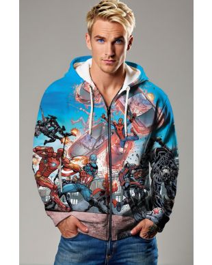 Civil Clash Zip-Up – Heroes Divided Edition