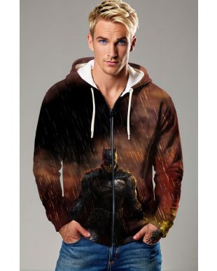 Gotham Reckoning Zip-Up – Vigil in the Rain