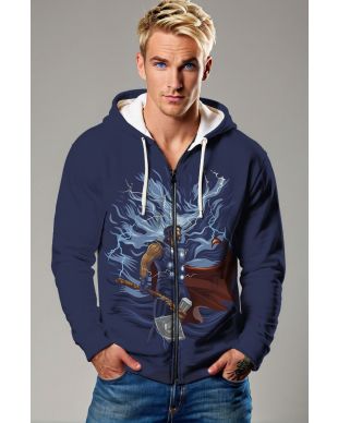 Thunderstorm Deity Zip-Up – Strike of Asgard