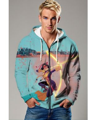 Danielle Moonstar Zip-Up Hoodie