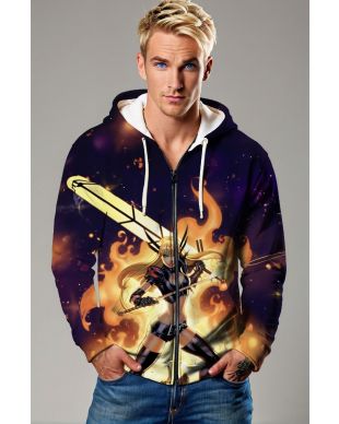 Illyana Rasputin / Magik Soulsword Zip-Up Hoodie