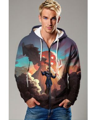 Ikaris Cosmic Power Zip-up Hoodie