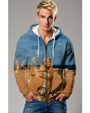 Keep warm in style with this Thena zip-up hoodie, perfect for any fan.