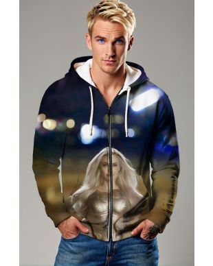 Stay stylish and strong with this Thena-inspired zip-up hoodie.